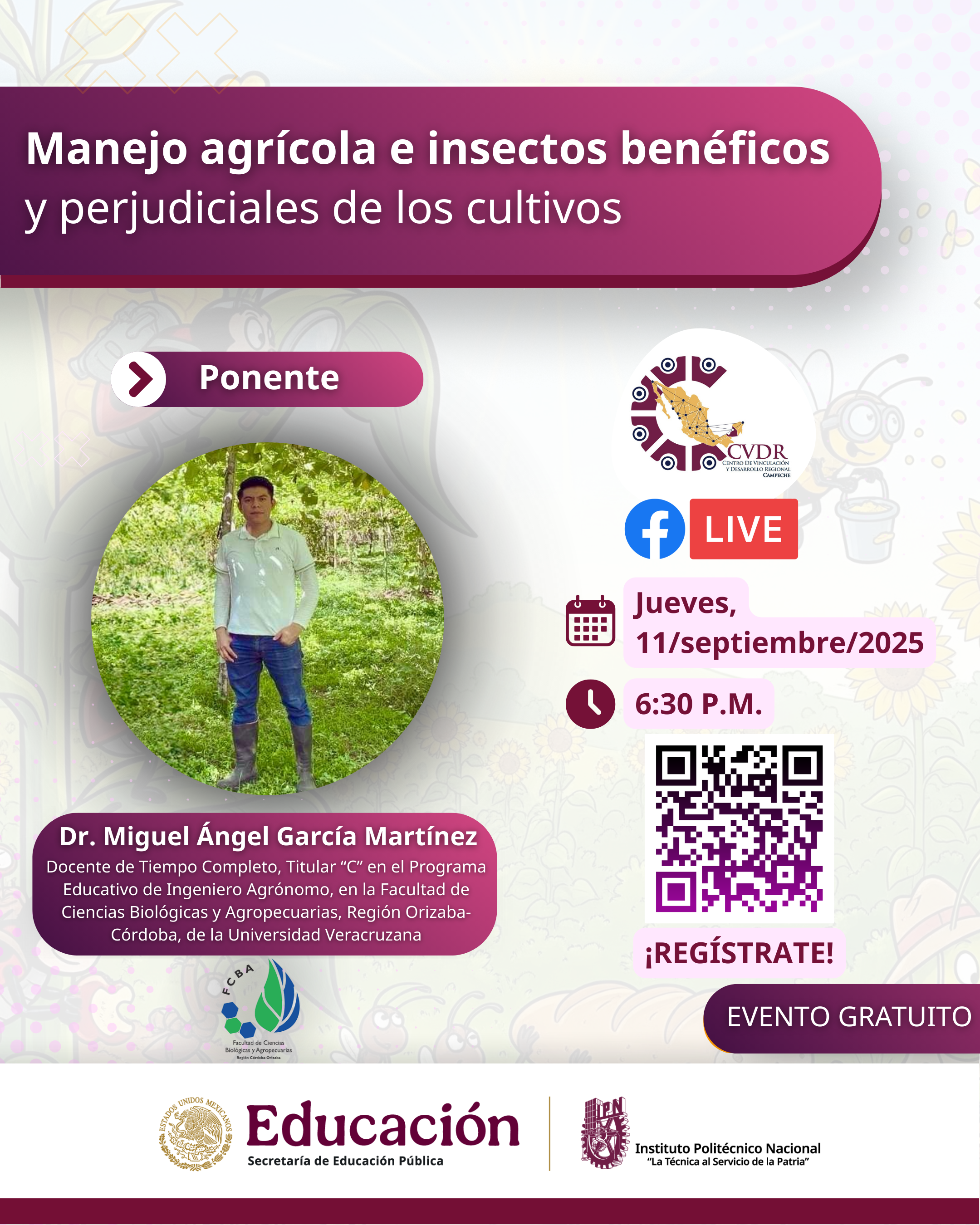 Segundo webinario segunda edicion una tarde con ciencia